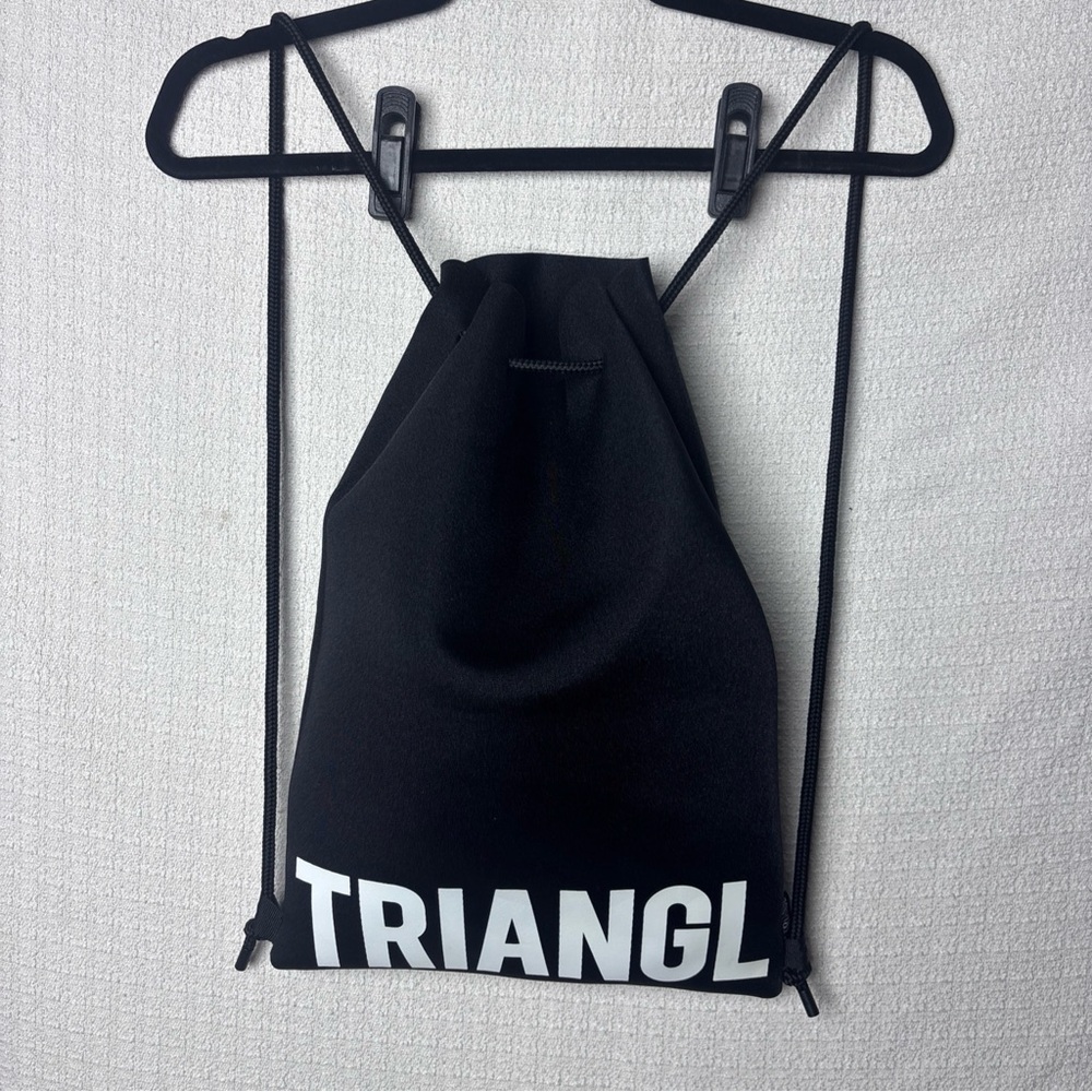 Triangl Swimwear Black Drawstring‎ Travel Bag